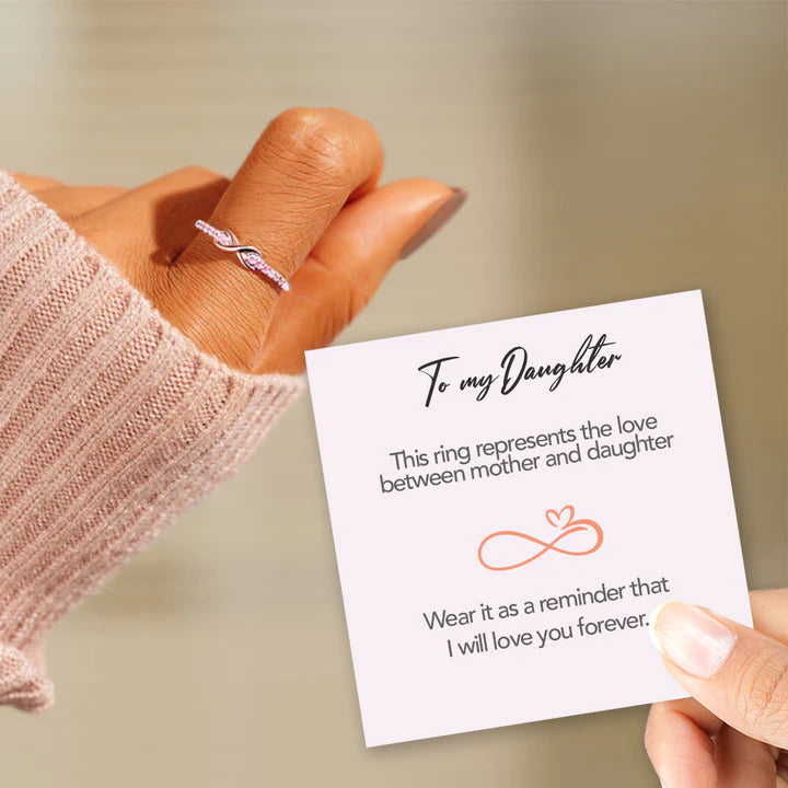 Mother daughter infinity discount rings