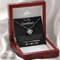 White Gold Necklace - To My Sweetheart + Earrings FREE