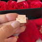 Necklace with a secret message - I love you