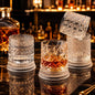 SpinCraft™ Crystal Whiskey Glass – The Spinning Glass That Never Tips