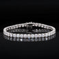 Certified 3MM (5.60 CTW) Moissanite Tennis Bracelet