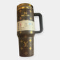 Limited Edition LV 40oz Tumbler ( Free Luxury Keychain + Gem Straw Topper)