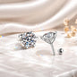 Moissanite Stud Earrings