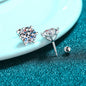 Moissanite Stud Earrings