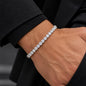 Certified 3MM (5.60 CTW) Moissanite Tennis Bracelet