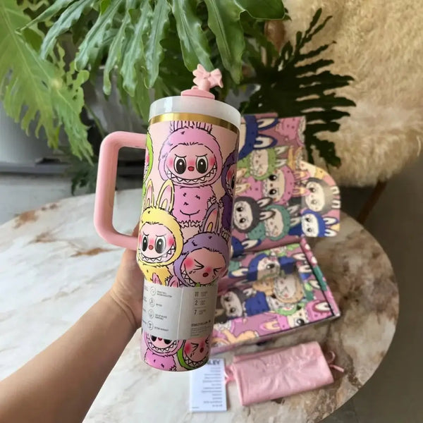 Limited Edition Labubu Tumbler – With Labubu Collectible Gift Box