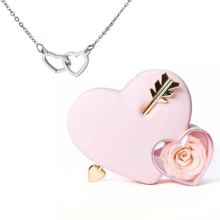 Engraved Heart Necklace - with Eternal Love Box