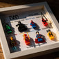 Custom Superhero Minifigure Frame - To My Dad