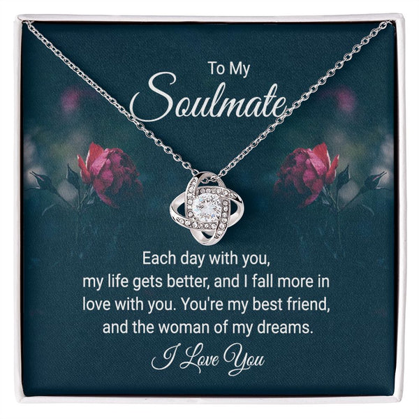 Love Knot Necklace- To my Soulmate
